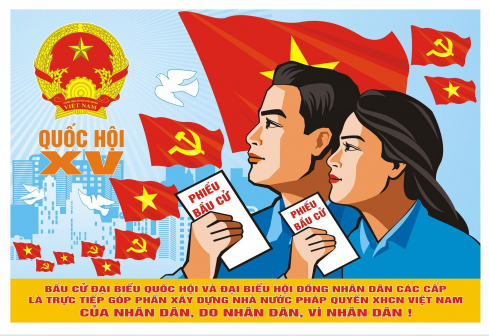 Trên 539 nghìn cử tri Hà Giang bầu cử đại biểu QH và đại biểu HĐND các cấp khóa mới. Các đồng chí Thường trực Tỉnh ủy bỏ phiếu trên địa bàn Thành phố.