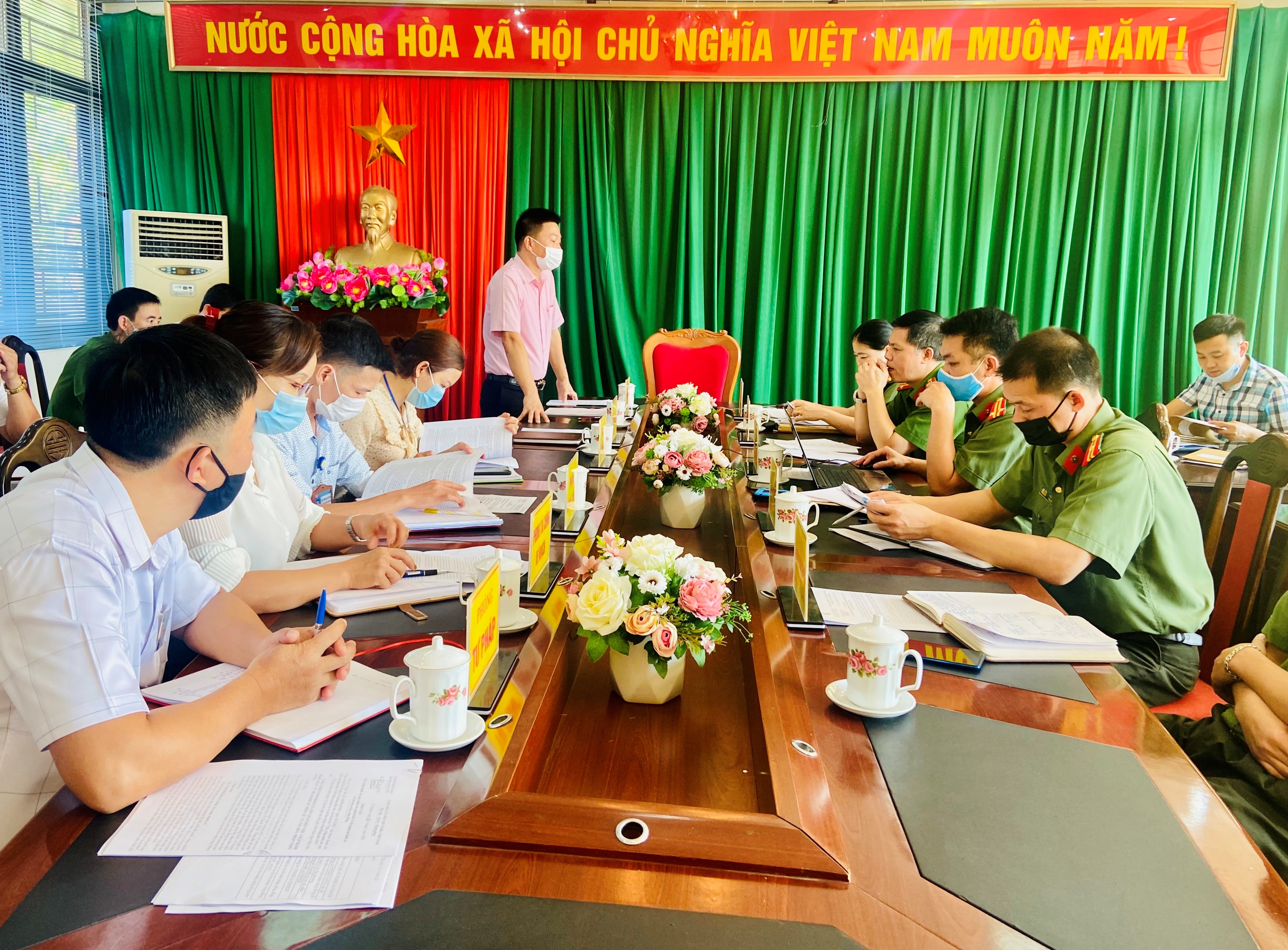 Công bố Quyết định thanh tra tại huyện Vị Xuyên